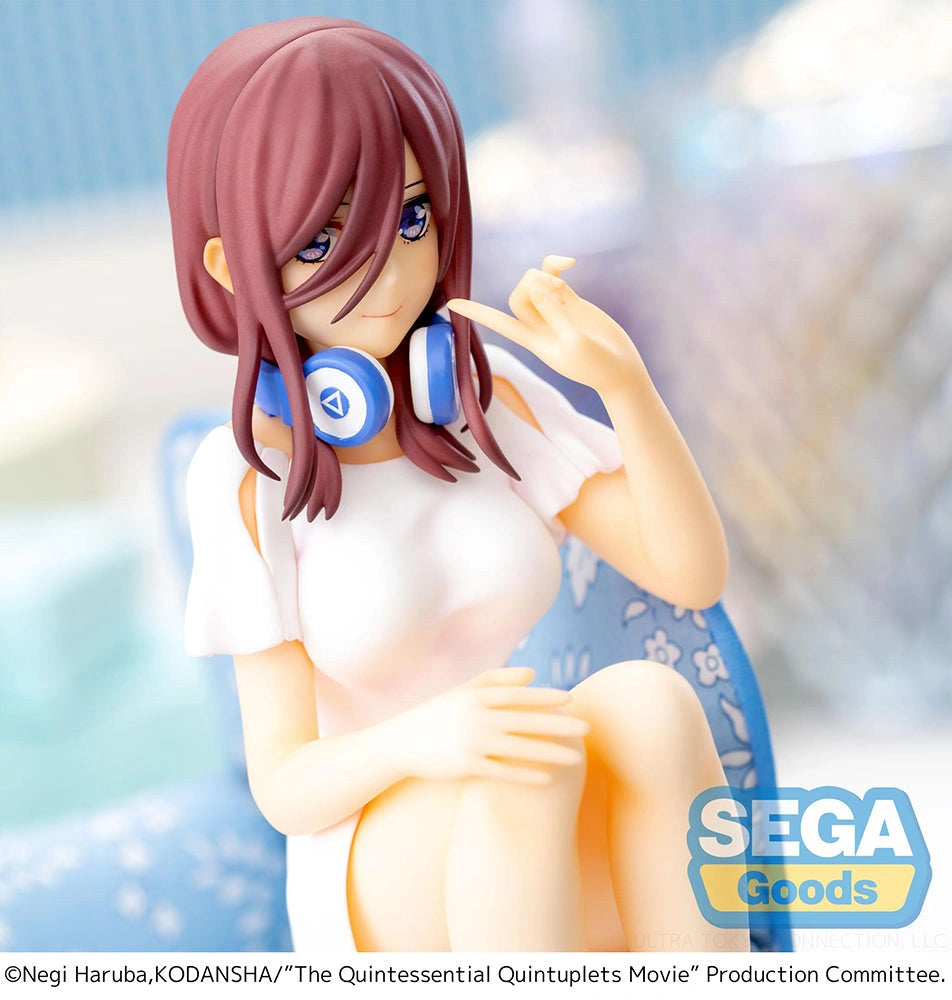 Nekotwo [Pre-order] The Quintessential Quintuplets Movie - Miku Nakano PM Perching Prize Figure SEGA