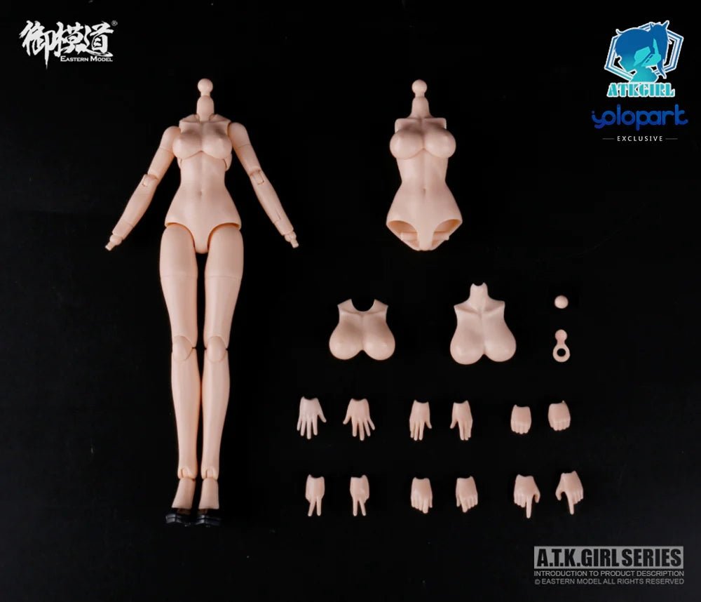 Nekotwo A.T.K.GIRL - Four Mytical Beasts Qipao Accessories Set 1/12 Plastic Model Kit E-MODEL
