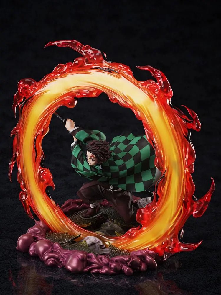 Nekotwo [Pre-order] Demon Slayer: Kimetsu No Yaiba - Tanjiro Kamado Hinokami Kaguya Clear Blue Sky 1/8 Scale Figure Aniplex