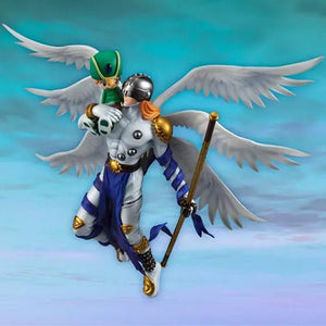Nekotwo [Pre-order] Digimon Adventure - G.E.M. series Digimon Adventure Angemon & Takaishi Takeru Non-Scale Figure Megahouse
