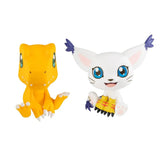 Nekotwo [Pre-order] Digimon Adventure - Lookup Digimon Adventure Agumon & Tailmon set (with gift) Mini Figure Megahouse