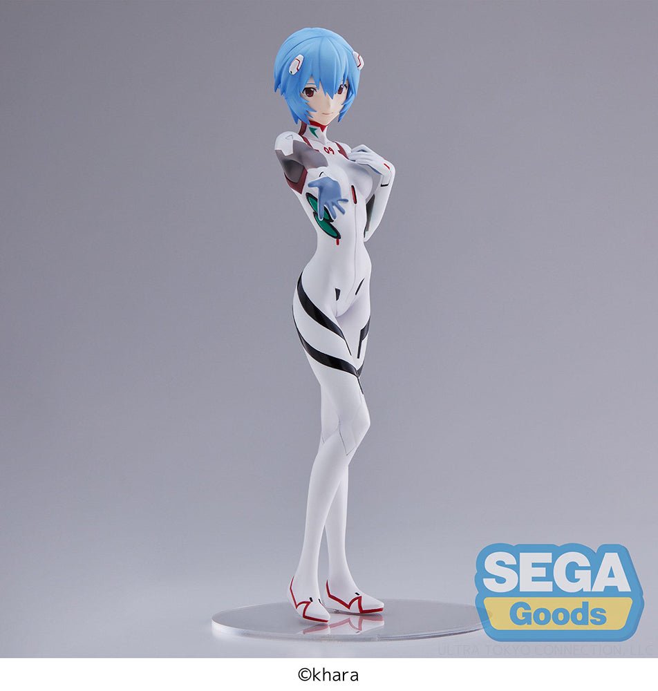 Nekotwo [Pre-order] EVANGELION - Thrice Upon a Time Rei Ayanami Hand Over/Momentary White Prize Figure SEGA