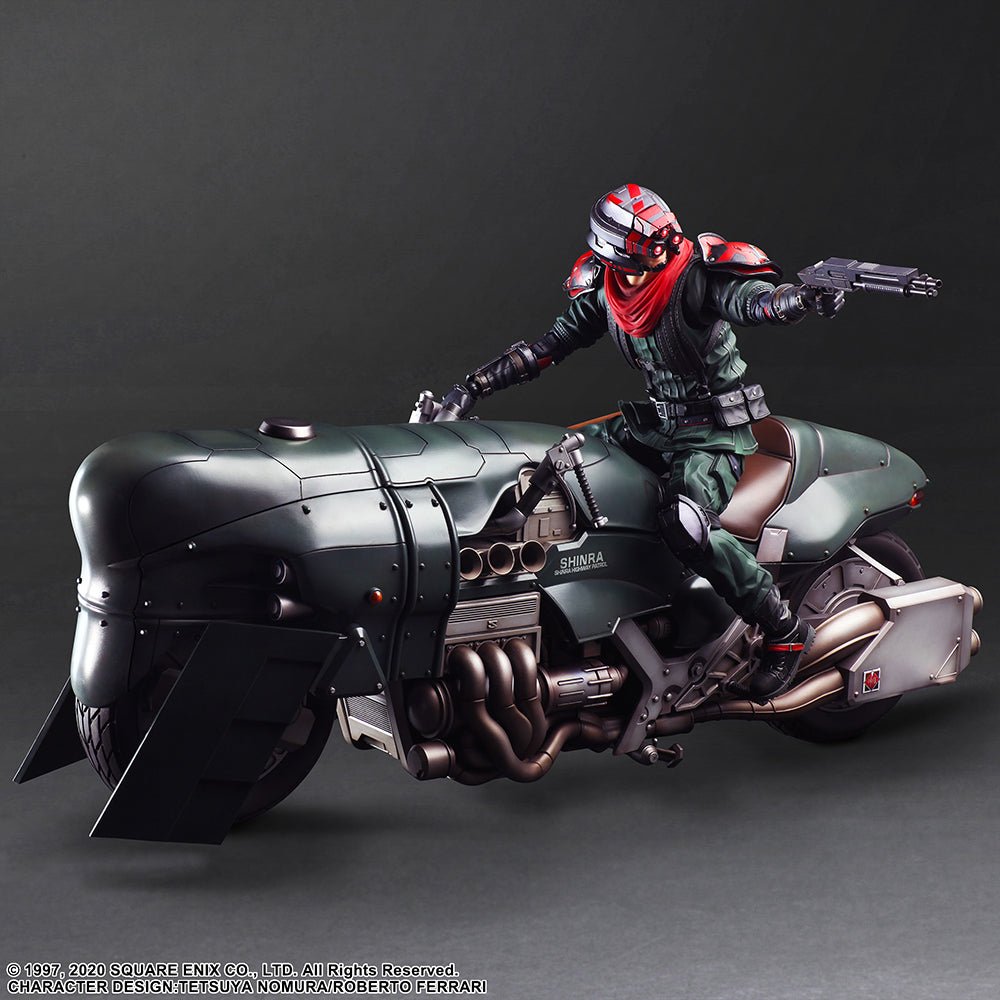 Nekotwo [Pre-order] FINAL FANTASY VII REMAKE - PLAY ARTS KAI SHINRA ELITE SECURITY OFFICER & MOTORCYCLE SET Non Scale Figure Square Enix