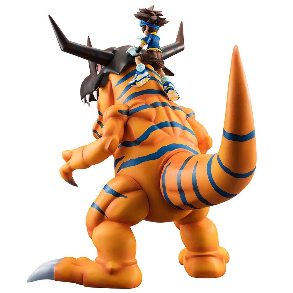 Nekotwo [Pre-order] GEM Series: Digimon Adventure - Greymon & Taichi Yagami (repeat) Non-Scale Figure Megahouse