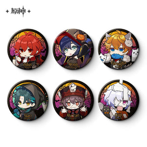 Nekotwo [Pre-order] Genshin Impact - Halloween Chibi Character Badge
