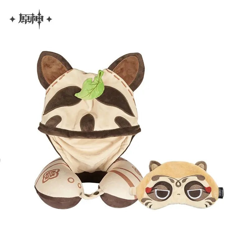 Nekotwo [Pre-order] Genshin Impact - Muji-Muji Daruma Eye Mask & Sayu U-shaped Pillow with Hat miHoYo
