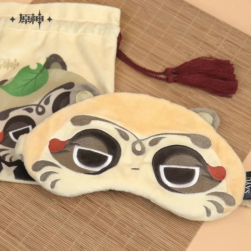 Nekotwo [Pre-order] Genshin Impact - Muji-Muji Daruma Eye Mask & Sayu U-shaped Pillow with Hat miHoYo