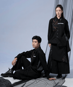 Nekotwo [Pre-order] Genshin Impact - Themes of Xiao Irregularly designed culottes Black miHoYo