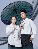 Nekotwo [Pre-order] Genshin Impact - Themes of Xiao Long Handle Umbrella Black miHoYo
