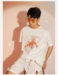 Nekotwo [Pre-order] Genshin Impact - Yoimiya Silhouette Brown T-Shirt miHoYo