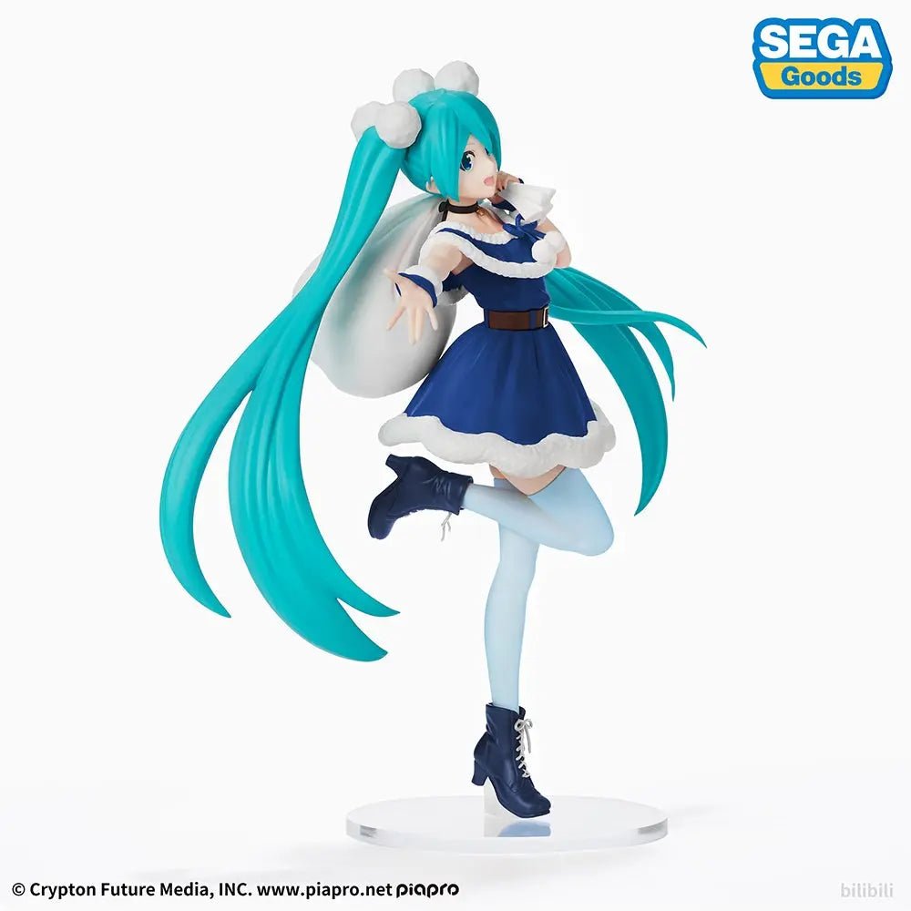 Nekotwo [Pre-order] HATSUNE MIKU - D103166 MIKU SPM FIGURE CHRISTMAS2020 BLUE Prize Figure SEGA