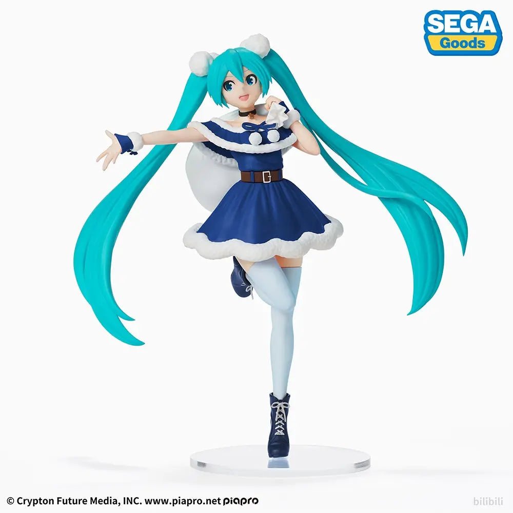 Nekotwo [Pre-order] HATSUNE MIKU - D103166 MIKU SPM FIGURE CHRISTMAS2020 BLUE Prize Figure SEGA