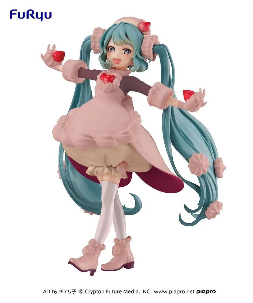 Nekotwo [Pre-order] Hatsune Miku - Hatsune Miku (SweetSweets Series Strawberry Chocolate Short) Prize Figure FuRyu Corporation