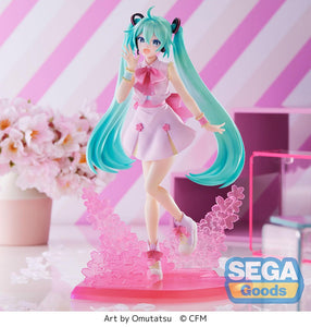 Nekotwo [Pre-order] Hatsune Miku - Luminasta Hatsune Miku Series Sakura Miku (Omutatsu Ver.) Prize Figure SEGA