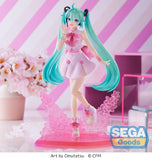 Nekotwo [Pre-order] Hatsune Miku - Luminasta Hatsune Miku Series Sakura Miku (Omutatsu Ver.) Prize Figure SEGA