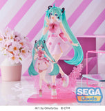 Nekotwo [Pre-order] Hatsune Miku - Luminasta Hatsune Miku Series Sakura Miku (Omutatsu Ver.) Prize Figure SEGA