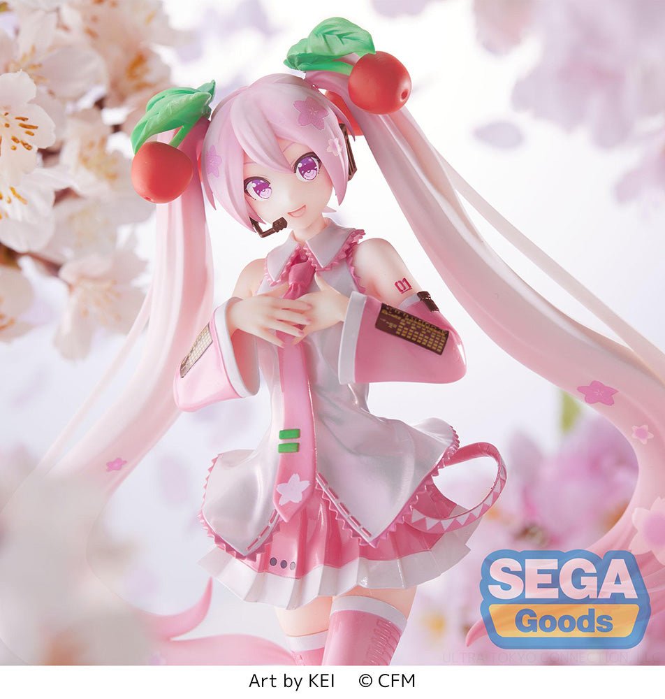 Nekotwo [Pre-order] Hatsune Miku - Luminasta Sakura Miku 2023 Prize Figure SEGA