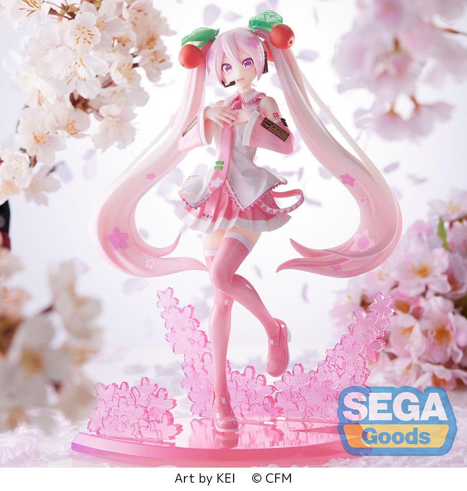 Nekotwo [Pre-order] Hatsune Miku - Luminasta Sakura Miku 2023 Prize Figure SEGA