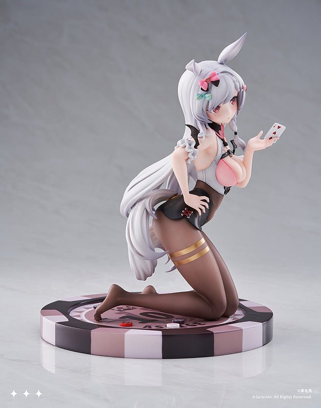 Nekotwo [Pre-order] Original character - Ashige-chan (Lucky Dealer ver.) 1/7 Scale Figure Solarain