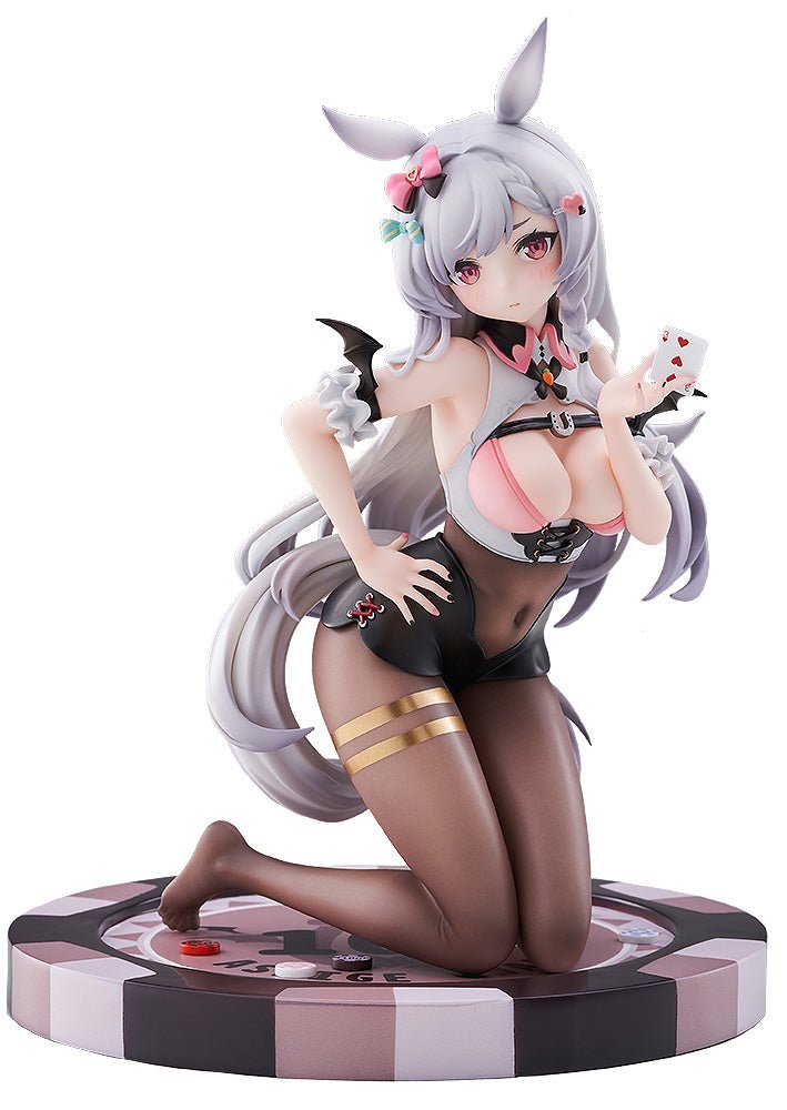 Nekotwo [Pre-order] Original character - Ashige-chan (Lucky Dealer ver.) 1/7 Scale Figure Solarain