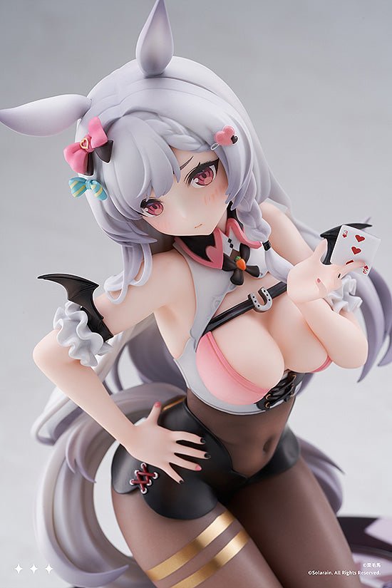 Nekotwo [Pre-order] Original character - Ashige-chan (Lucky Dealer ver.) 1/7 Scale Figure Solarain