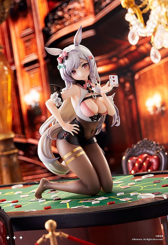 Nekotwo [Pre-order] Original character - Ashige-chan (Lucky Dealer ver.) 1/7 Scale Figure Solarain