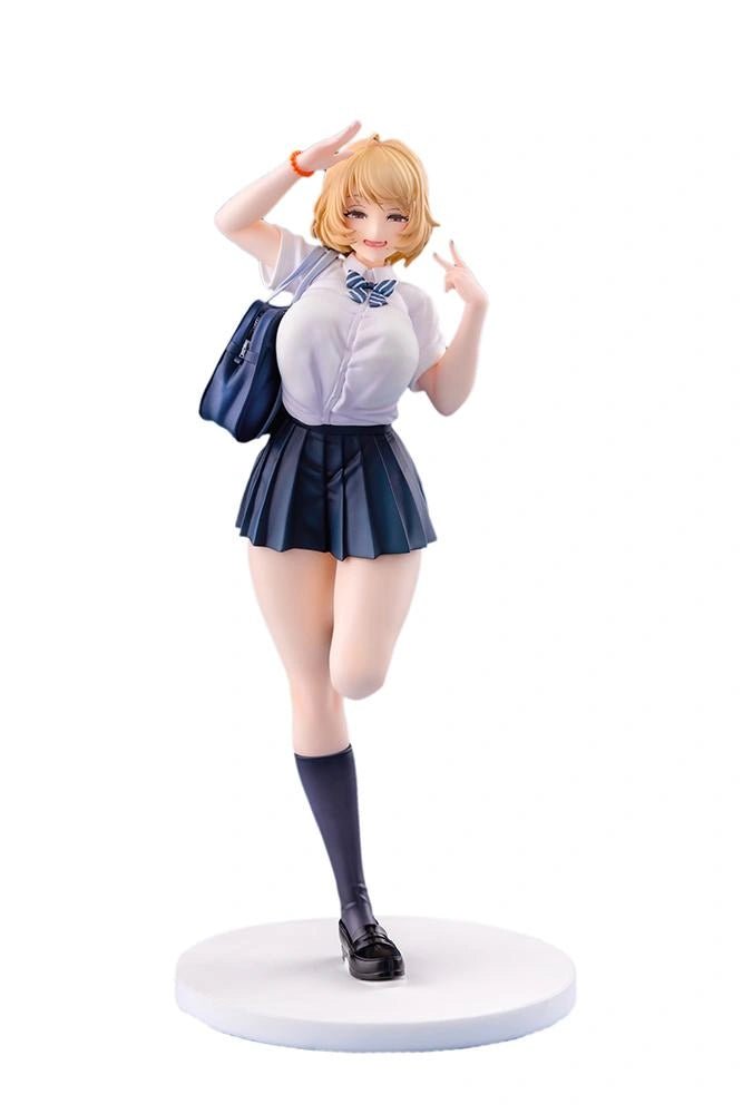 Nekotwo [Pre-order] Original Character - Chiyoko Atsumi (White & Blue Panty Ver.) 1/6 Scale Figure HOBBY SAKURA
