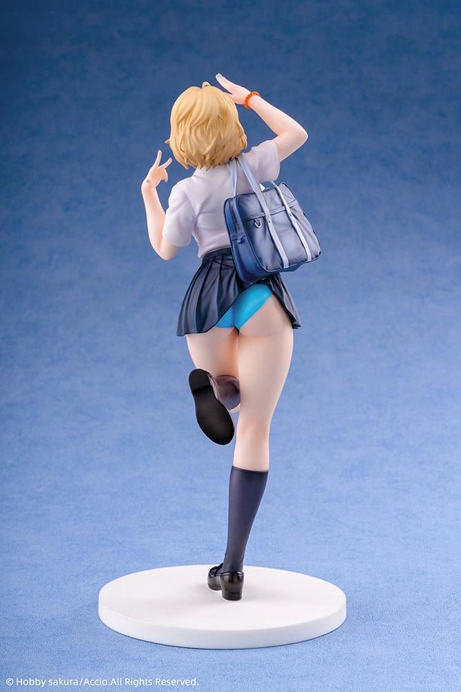 Nekotwo [Pre-order] Original Character - Chiyoko Atsumi (White & Blue Panty Ver.) 1/6 Scale Figure HOBBY SAKURA
