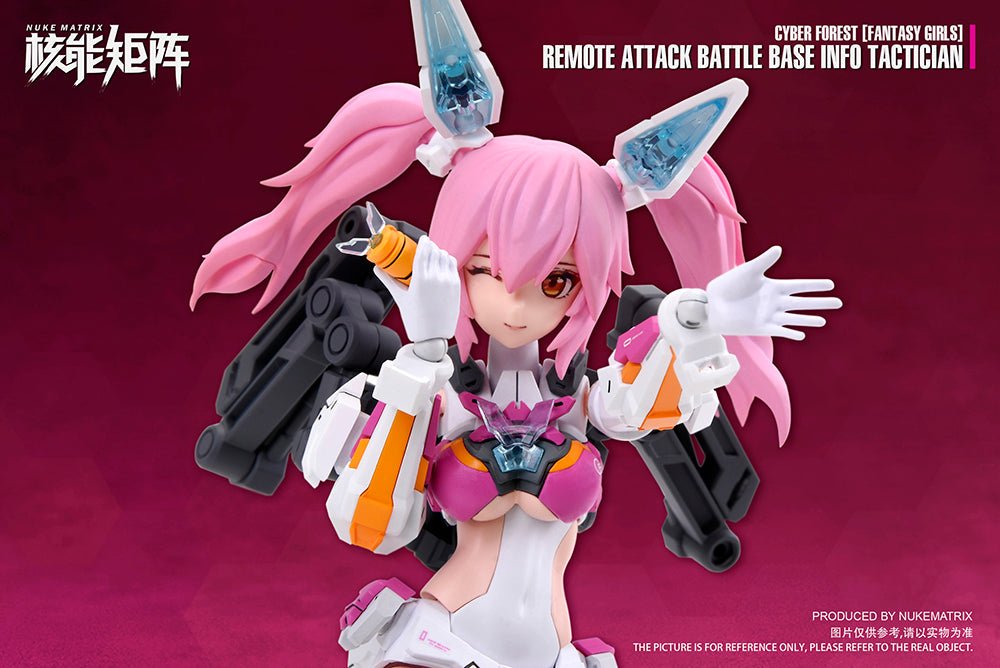 Nekotwo [Pre-order] Original Character - Rabbit (Cyber Forest Fantasy Girls) Remote Attack Battle Base Info Tactician Plastic Model Kit NUKE MATRIX