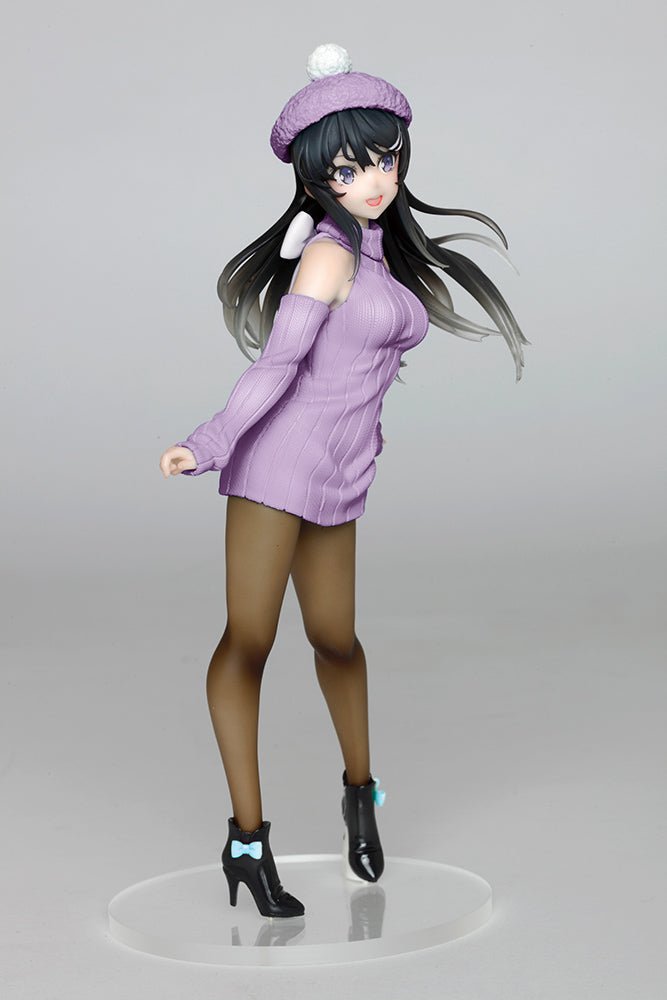 Nekotwo [Pre-order] Rascal Does Not Dream of Bunny Girl Senpai - Mai Sakurajima (Knit One-piece Ver.) Renewal Edition Prize Figure Taito