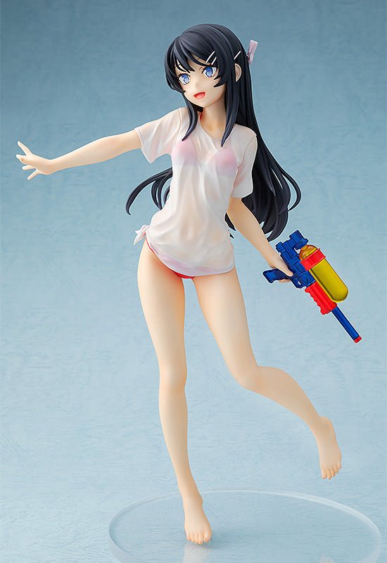 Nekotwo [Pre-order] Rascal Does not Dream of Bunny Girl Senpai - Mai Sakurajima (Water Gun Date Ver.) Re-run 1/7 Scale Figure Chara-Ani