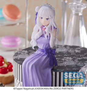 Nekotwo [Pre-order] Re:ZERO Starting Life in Another World - Lost in Memories PM Perching Figure Emilia Dressed Up Party Prize Figure SEGA