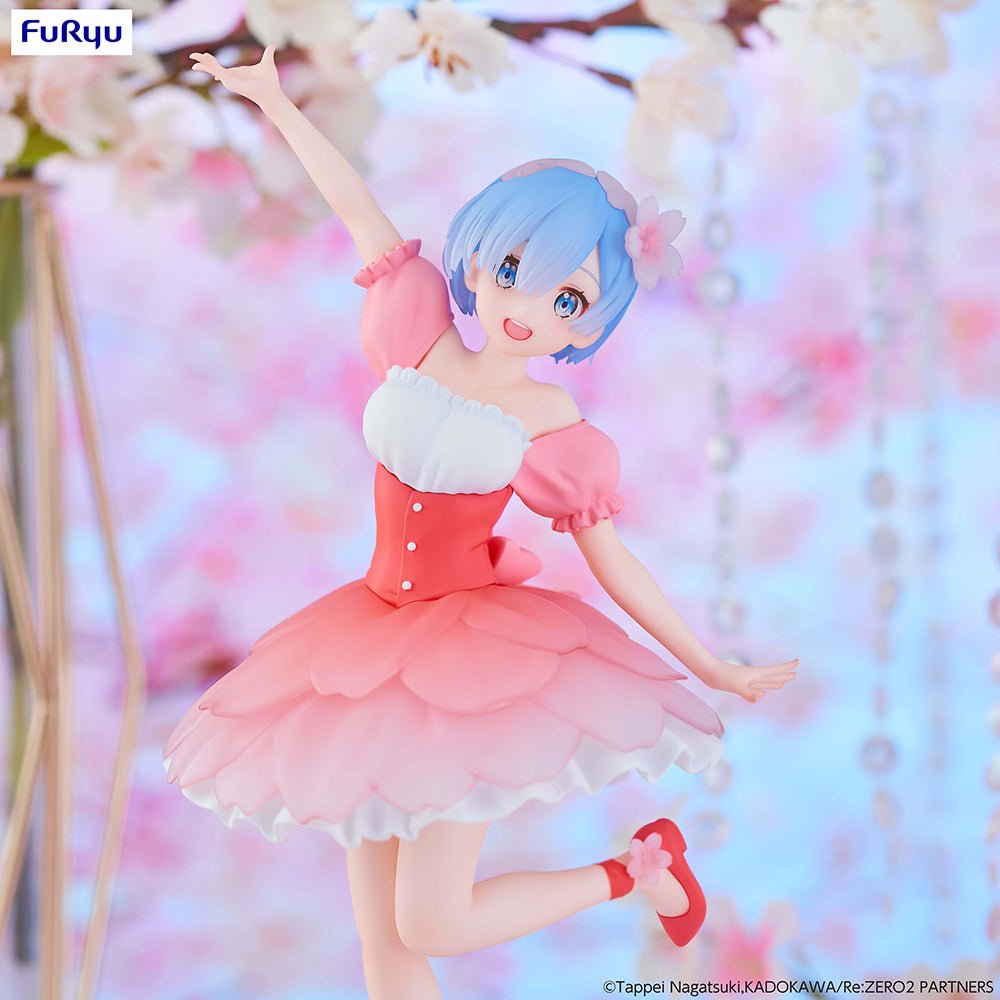 Nekotwo [Pre-order] Re:Zero - Trio Try iT Figure Rem Cherry Blossoms Prize Figure FuRyu Corporation