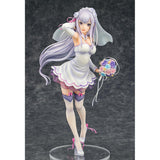 Nekotwo [Pre-order] ZERO -Starting Life in Another World - Emilia Wedding Ver. (re-run) 1/7 Scale Figure Phat Company
